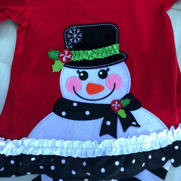 Christmas Holiday Snowman Outfit Rare Editions - Picture 5 of 8